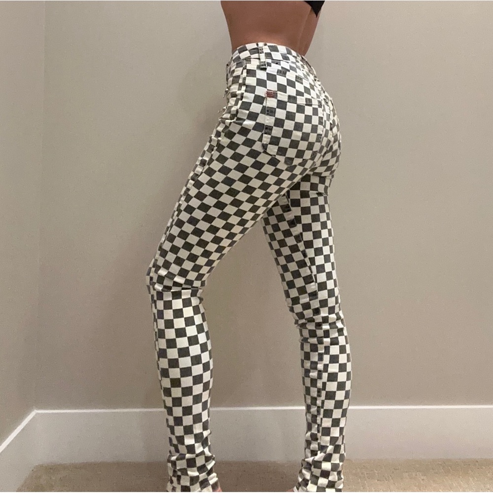 BDG checkered skinny jean. Size 25.